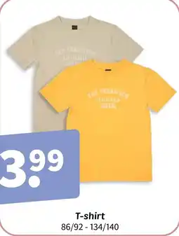 Wibra T-shirt aanbieding