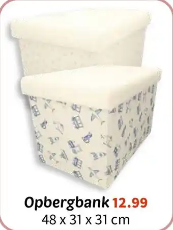 Wibra Opbergbank aanbieding