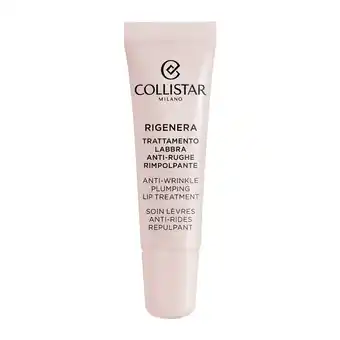 Douglas Collistar Rigenera Anti-Wrinkle Replumping Lip Treatment aanbieding