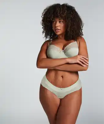 Hunkemoller Hunkemöller Boxerstring Sophie Groen aanbieding