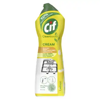 De Online Drogist Cif Cream Schuurmiddel Citroen aanbieding