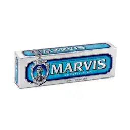 De Online Drogist Marvis Tandpasta Aquatic Mint aanbieding