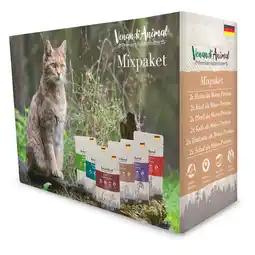 Zooplus 12x 125g Venandi Animal Monoprotein Mix II (6 soorten) nat kattenvoer aanbieding