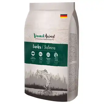 Zooplus 1,5kg Venandi Animal Zalm Kattenvoer droog aanbieding