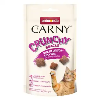 Zooplus 50g Animonda Carny Adult Crunchy Multifleisch - Cocktail kattensnacks aanbieding