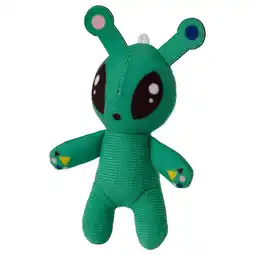 IKEA Aftonsparv Pluchen speelgoed, mini-alien/groen, 10 cm aanbieding