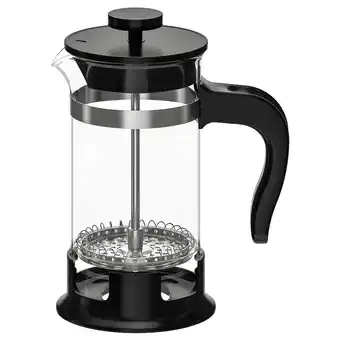 IKEA Upphetta Koffie-/theemaker, glas/roestvrij staal, 0.4 l aanbieding