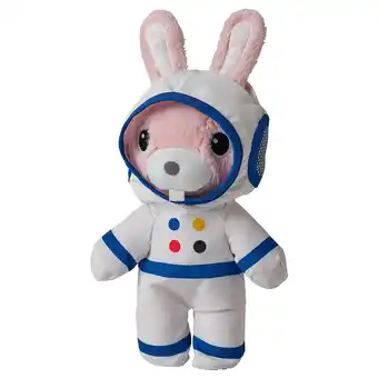 IKEA Aftonsparv Knuffel met astronautenpak, konijn, 28 cm aanbieding