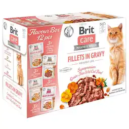 Pets Place Brit Care Cat Flavour Box Fillet - Kattenvoer - Saus 12x85 g aanbieding