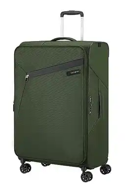 Amazon Samsonite Litebeam - Spinner L, uitbreidbare koffer, 77 cm, 103/111 L, Green (klimklims) aanbieding