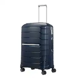 Amazon Samsonite Flux - Spinner M Extensible koffer, 68 cm, 85 L, blauw (marineblauw) aanbieding