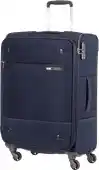 Amazon Samsonite Base Boost - Spinner M Extensible koffer, 66 cm, 67.5/73.5 L, blauw (marineblauw) aanbieding