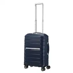 Amazon Samsonite Flux - Spinner S Extile Hand -hand, 55 cm, 44 L, blauw (marineblauw) aanbieding