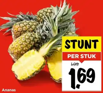 Vomar Voordeelmarkt Ananas aanbieding