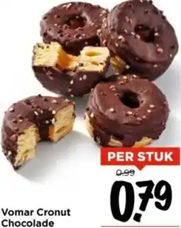 Vomar Voordeelmarkt Vomar Cronut Chocolade aanbieding