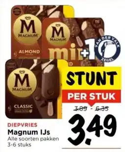 Vomar Voordeelmarkt Magnum IJs aanbieding