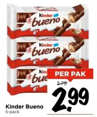 Vomar Voordeelmarkt Kinder Bueno aanbieding