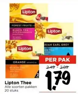 Vomar Voordeelmarkt Lipton Thee aanbieding