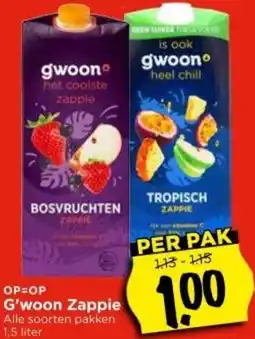 Vomar Voordeelmarkt G'woon Zappie aanbieding