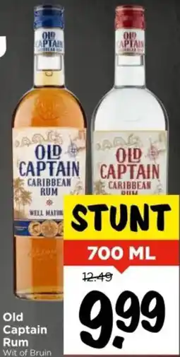 Vomar Voordeelmarkt Old Captain Rum aanbieding