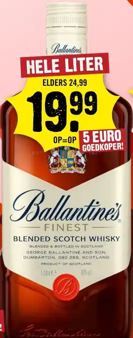 Dirck 3 Ballantine's aanbieding