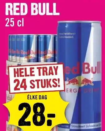 Dirck 3 Red bull aanbieding