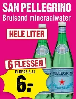 Dirck 3 San Pellegrino Bruisend mineraalwater aanbieding