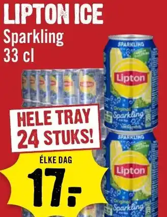 Dirck 3 Lipton ice Sparkling aanbieding