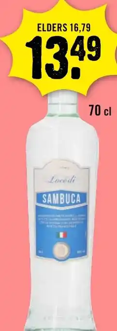 Dirck 3 Lace di sambuca aanbieding