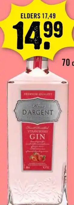 Dirck 3 D'argent strawberry gin aanbieding