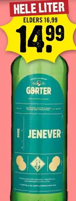 Dirck 3 Gorter jenever aanbieding