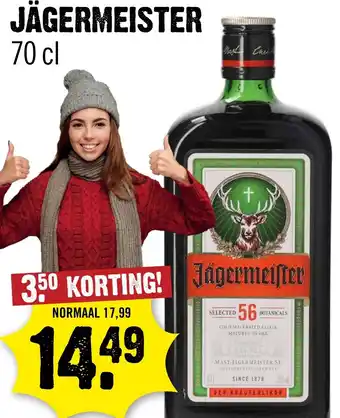 Dirck 3 Jägermeister aanbieding