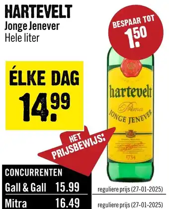 Dirck 3 Hartevelt Jonge Jenever aanbieding