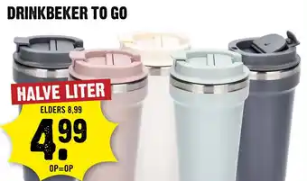 Dirck 3 Drinkbeker to go aanbieding