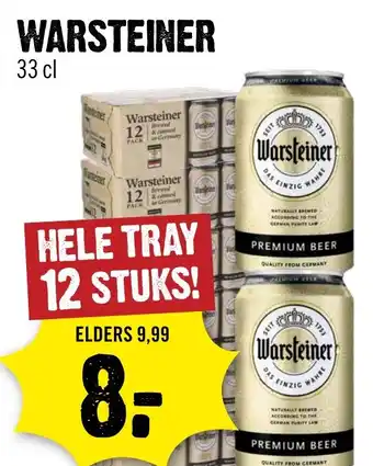 Dirck 3 Warsteiner aanbieding