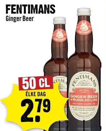 Dirck 3 Fentimans Ginger Beer aanbieding