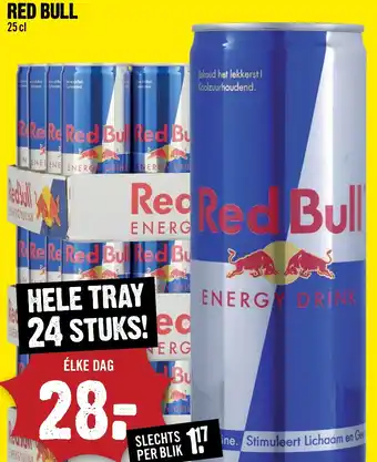 Dirck 3 Red bull aanbieding