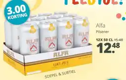 Mitra Alfa Pilsener aanbieding