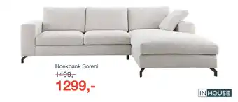 IN.HOUSE Hoekbank Soreni aanbieding