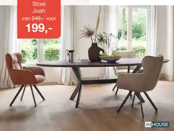 IN.HOUSE Stoel Joah aanbieding