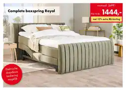 Woonsquare Complete boxspring Royal aanbieding