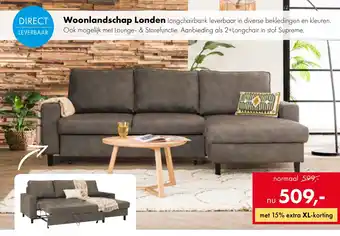 Woonsquare Woonlandschap Londen aanbieding