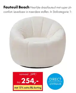 Woonsquare Fauteuil Beach aanbieding