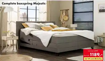 Woonsquare Complete boxspring Majestic aanbieding