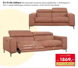 Woonsquare 212+2 zits Sahara aanbieding