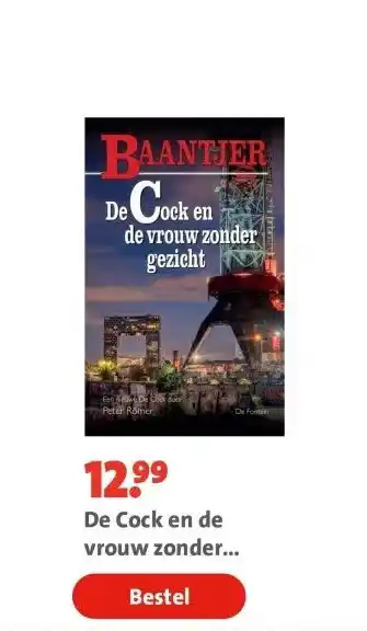 Bruna De Cock en de vrouw zonder gezicht aanbieding