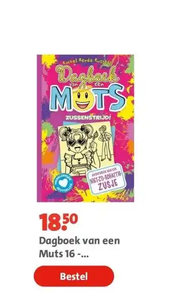 Bruna Dagboek van een Muts 16 - Zussenstrijd! aanbieding