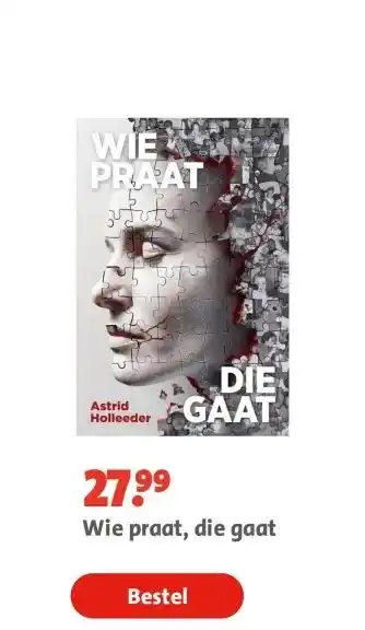 Bruna Wie praat, die gaat aanbieding