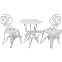 Praxis vidaXL Bistroset Bistrosets Wit bistro sets aanbieding