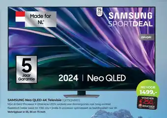 EP Beerepoot SAMSUNG Neo QLED 4K Televisie QE75QN88D aanbieding